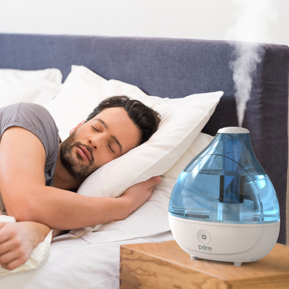 MistAire™ Studio & Ultrasonic Cool Mist Humidifier Bundle | Pure ...
