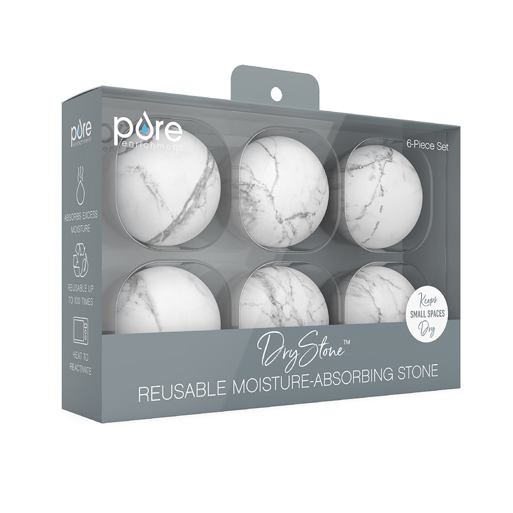 Load image into Gallery viewer, DryStone® Reusable Moisture-Absorbing Stone (6-Pack)