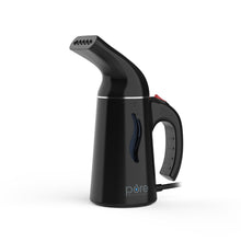 Load image into Gallery viewer, PureSteam™ Portable Fabric Steamer - Black | Pure Enrichment®
