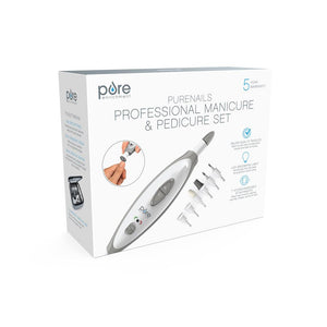 PureNails™ Professional Manicure & Pedicure Set