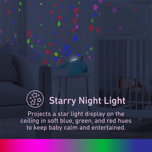 Load image into Gallery viewer, PureBaby® Sound Sleepers Sound Machine and Star Projector - Narwhal | Pure Enrichment®