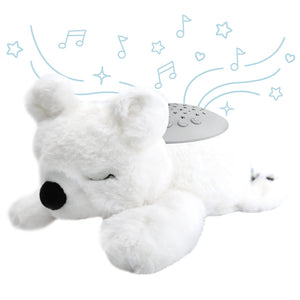 PureBaby® Sound Sleepers Sound Machine and Star Projector - Polar Bear | Pure Enrichment®