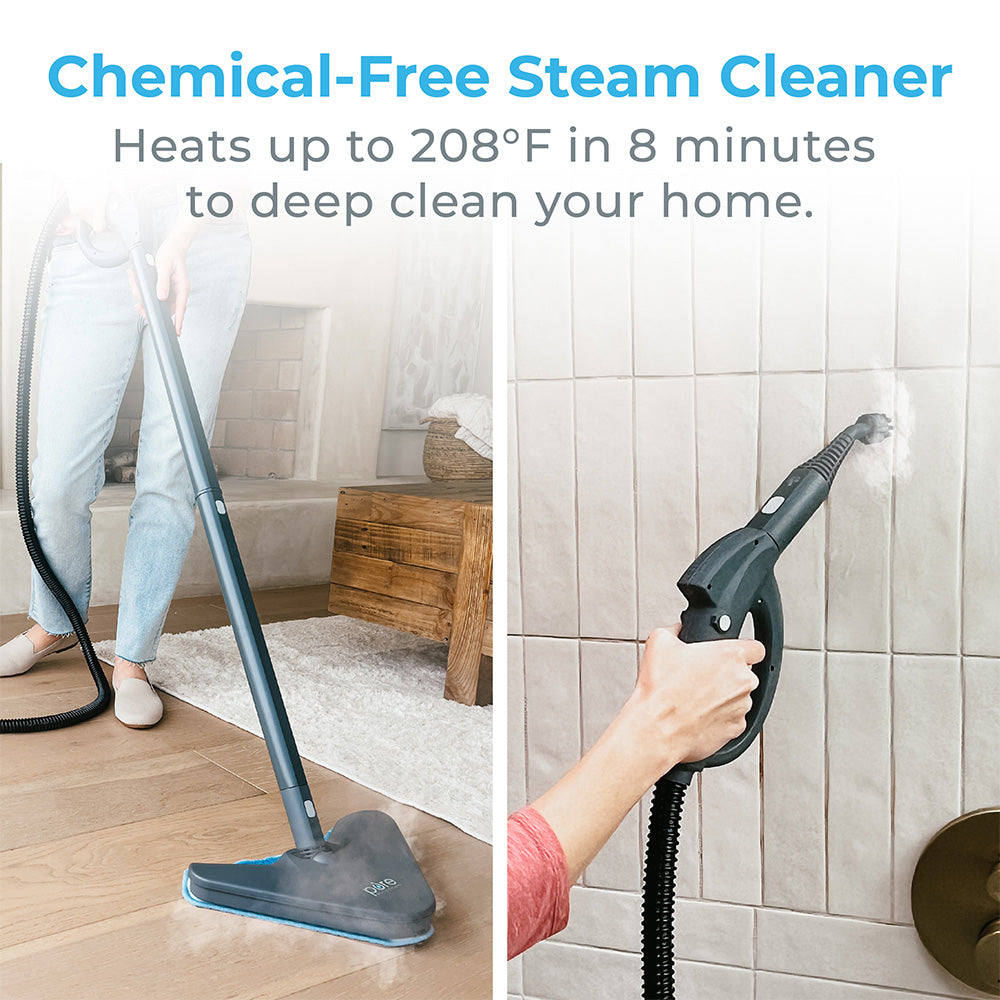 PureClean™ XL Rolling Steam Cleaner | Pure Enrichment®