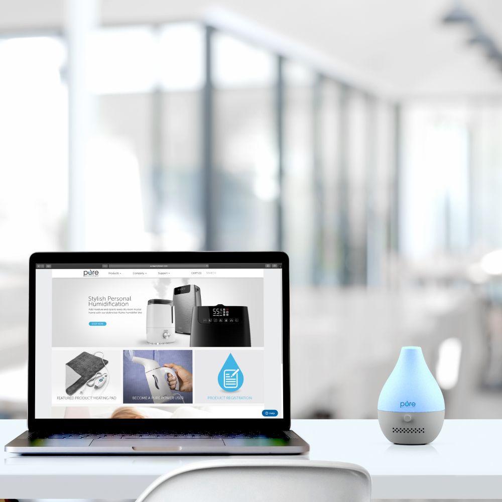 PureSpa™ Drop USB Aroma Diffuser| Pure Enrichment®