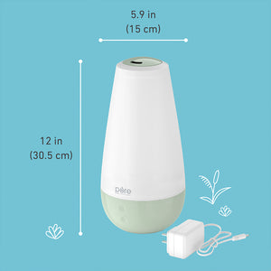 PureBaby® 3-in-1 Humidifier, Night Light, & Essential Oil Diffuser