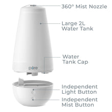Load image into Gallery viewer, PureSpa™ XL – 3-In-1 Humidifier | Pure Enrichment®