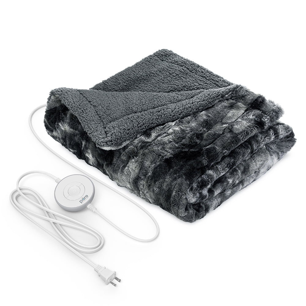 PureRadiance™ Luxury Heated Throw Blanket