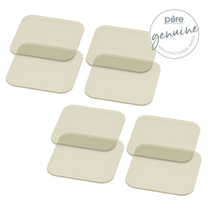 PurePulse™ Trio Reusable Electrode Gel Patches - 2 Pack (8 Patches) | Pure Enrichment®