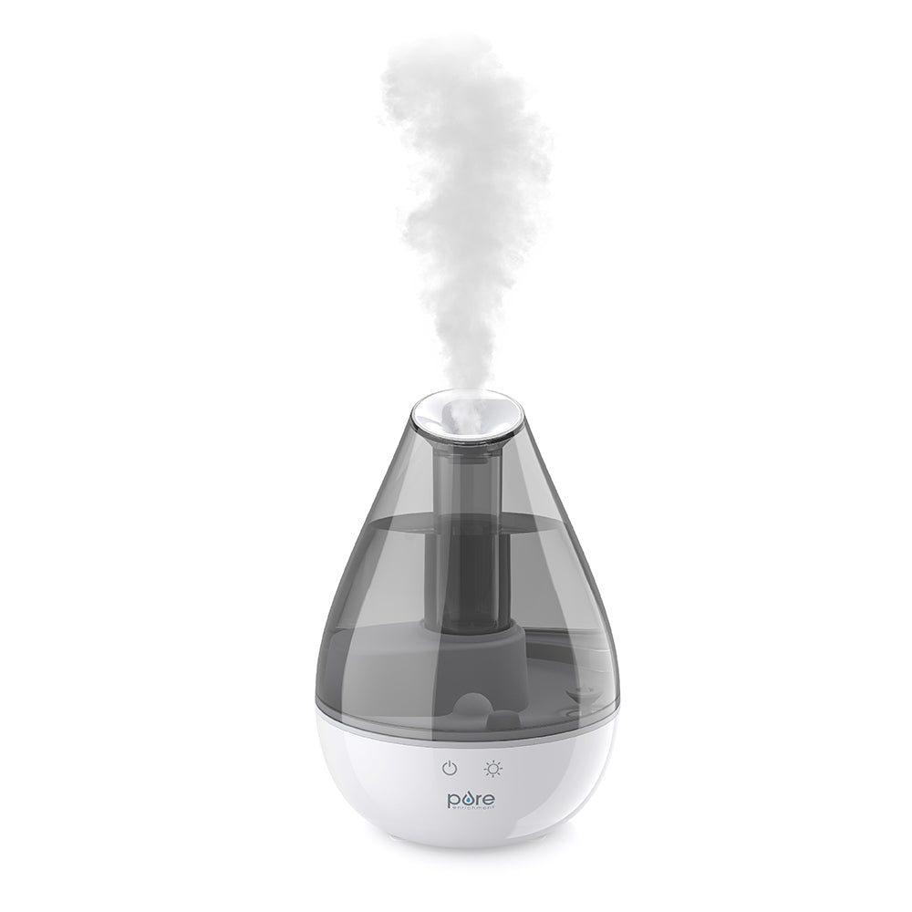Pure Enrichment Ultrasonic Cool Mist Humidifier with Optional Night Light  for the Bedrooms, Offices, and More