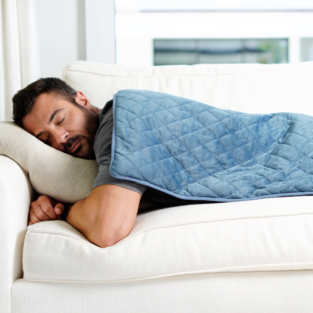 Body Heat Rug WeightedWarmth™ Weighted Body Pad with Heat | Pure Enrichment®