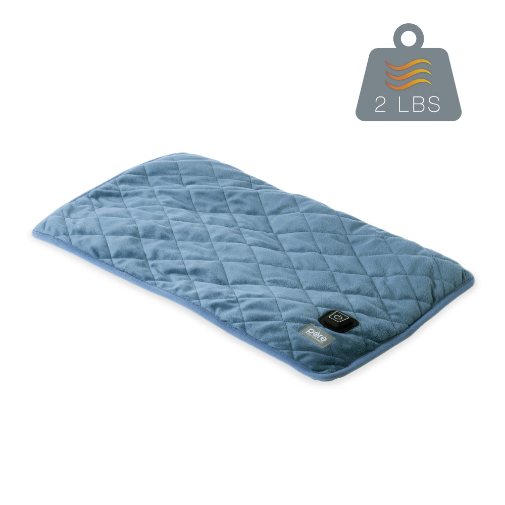 WeightedWarmth™ Weighted Lap Pad with Heat | Pure Enrichment